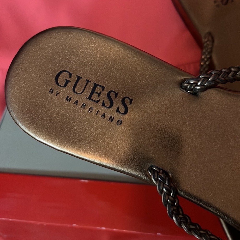 Bronze Rhinestone slides - Picture 7 of 8